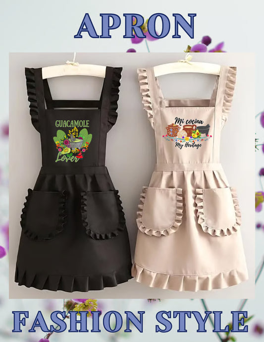 Fashion Style Kitchen Apron.